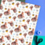 90s Nicolas Cage Con Air Wrapping Paper, Retro Movie Gift Wrap, thumbnail 1 of 5
