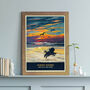 Shih Tzu Limited Edition Beach Sunset Gift Print, thumbnail 3 of 8
