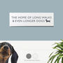 Sausage Dog Dachshund Sign Handcrafted Solid Wood, thumbnail 2 of 4