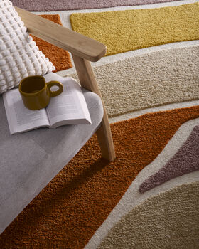 Origins Strata Terracotta/Beige Rug, 4 of 4
