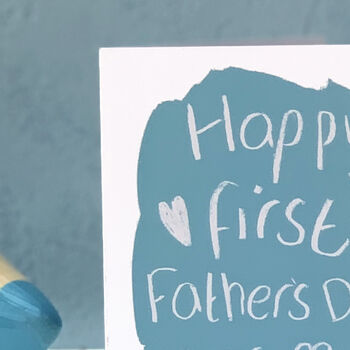 First Father's Day As My Daddy Card, 2 of 8