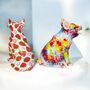 Strawberry Pig And Splash Art Pig Sculptures, thumbnail 7 of 11