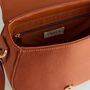 Sleepy Fawn Embroidered Satin Saddle Bag, thumbnail 6 of 8
