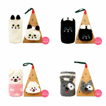 Kids Animal Gift Socks Christmas Tree Pendant, 6 of 9
