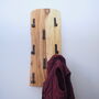 Chunky Wall Mounted Wood Coat Rack, thumbnail 1 of 5