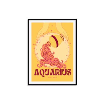 Aquarius Zodiac Print, 12 of 12