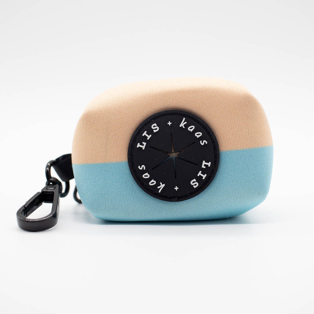 Two Tone Neoprene Dog Poo Bag Holder By Lis & Kaas
