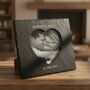 Personalised Heart Slate Picture Frame, thumbnail 1 of 2