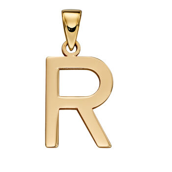 9ct Gold Initial Pendants, 3 of 7
