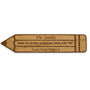 Personalised Wooden Teacher Pencil Bookmark Thank You, thumbnail 5 of 5