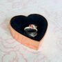 'Love You' Rose Gold Plated Engraved Trinket Pot, thumbnail 3 of 4