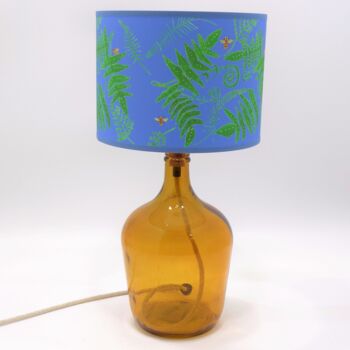 Recycled Glass Bottle Lamp | 36cm | Seven Colours, 4 of 10