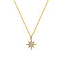 Shining Star Thank You Necklace Gold, thumbnail 3 of 6