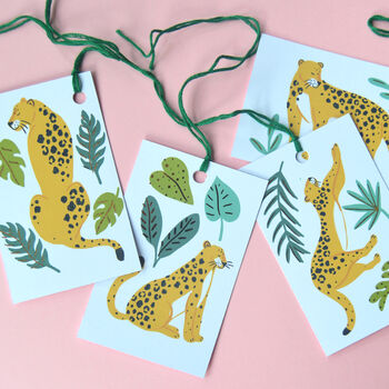 Leopards In The Jungle Wrapping Paper, 7 of 11