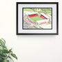 Barnsley Fc Oakwell Stadium Fine Art Print, thumbnail 1 of 3