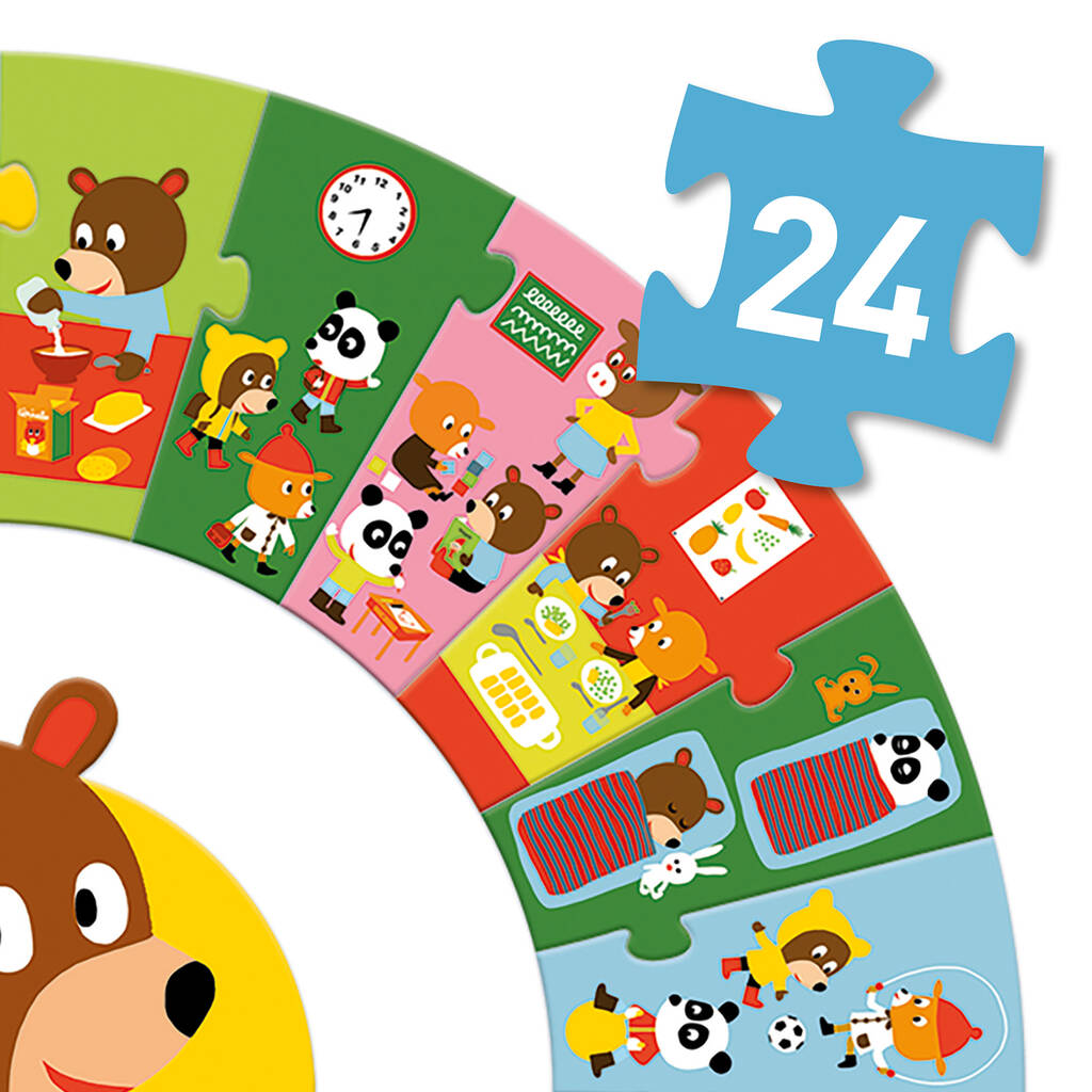 Kids Giant Jigsaw Puzzle The Day By Crafts4 Kids