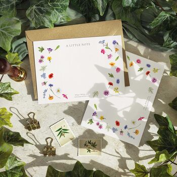 Wildflower Notes Stationery Gift Set, 4 of 6