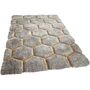 Noble House Area Rug Hand Tufted Rectangle Grey, thumbnail 3 of 5