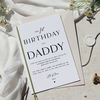 Grandad Birthday Card From Baby Grandson Granddaughter, 3 of 7