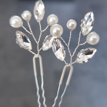 Bridal Hair Accessories Set Of Three, 8 of 9