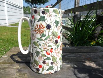 Large China Jug In Bramble Hedgerow Design, 4 of 9