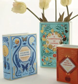 Porcelain Book Vase, 6 of 6