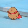 Super Potato Enamel Pin | Cute Pin Badges, thumbnail 1 of 3