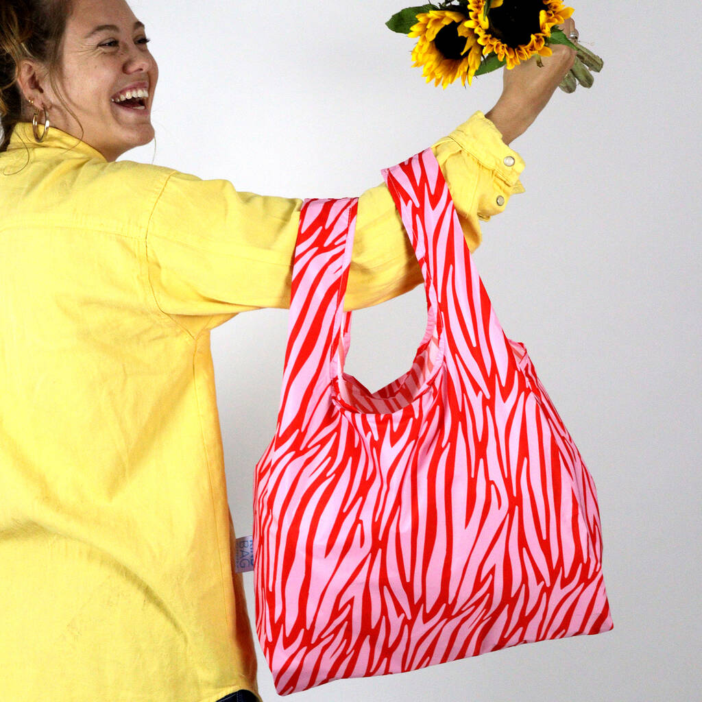 Recycled Pet Reusable Shopping Bag By Green Tulip | notonthehighstreet.com