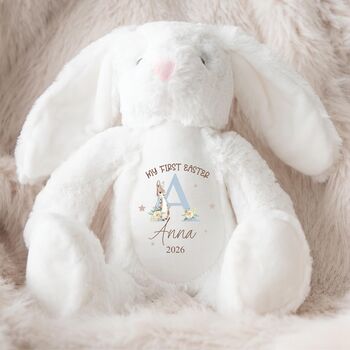 Personalised Baby My First Easter Rabbit Teddy, 2 of 2