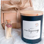 Here's To New Beginnings Candle Gift Set, thumbnail 1 of 5