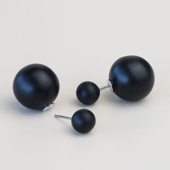 Colourful Ball Ear Jacket Stud Earrings, 11 of 12