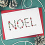 Ten Noel Holly Berry Christmas Cards, thumbnail 2 of 2
