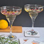 Personalised 60th Birthday Gift Margarita Glass, thumbnail 5 of 5