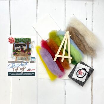 Ckc Crafty Cottages Needle Felting Bundle, 7 of 9