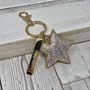 Sparkly Heart And Star Keyring, thumbnail 4 of 9