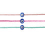 Personalised Evil Eye Friendship Bracelet Kit, thumbnail 2 of 4