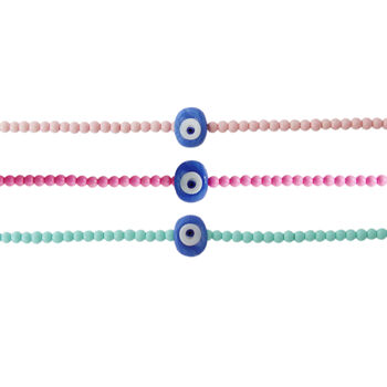 Personalised Evil Eye Friendship Bracelet Kit, 2 of 4