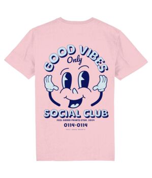 Good Vibes Unisex Graphic T Shirt, 9 of 10