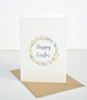 Easter Wreath Card Pack, 4 of 5