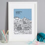 Personalised Glastonbury Print, thumbnail 1 of 7