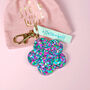 Pink And Blue, Confetti Glitter Keyring, thumbnail 7 of 10