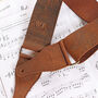 Personalised Leather Guitar Strap, thumbnail 2 of 12