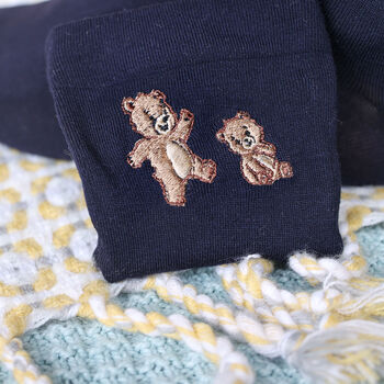 Personalised Bear Socks Gift For Mum And Dad, 3 of 4