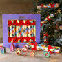 Multicoloured Christmas Harlequin Crackers Set Of Six, thumbnail 1 of 6