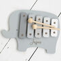 Personalised Kids Wooden Elephant Xylophone Toy, thumbnail 1 of 2