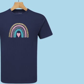 Boho Rainbow Teens/Adults T Shirt, 10 of 12