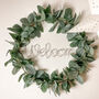 Wire Wreath Word Welcome, thumbnail 6 of 6