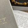 Men's Aston Villa Football Fan Tiger's Eye Bracelet, thumbnail 1 of 5