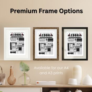 Personalised 40th Birthday Boxing Poster, Custom Gift, 6 of 12