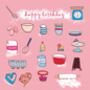 'Bake' Birthday Card, thumbnail 3 of 4